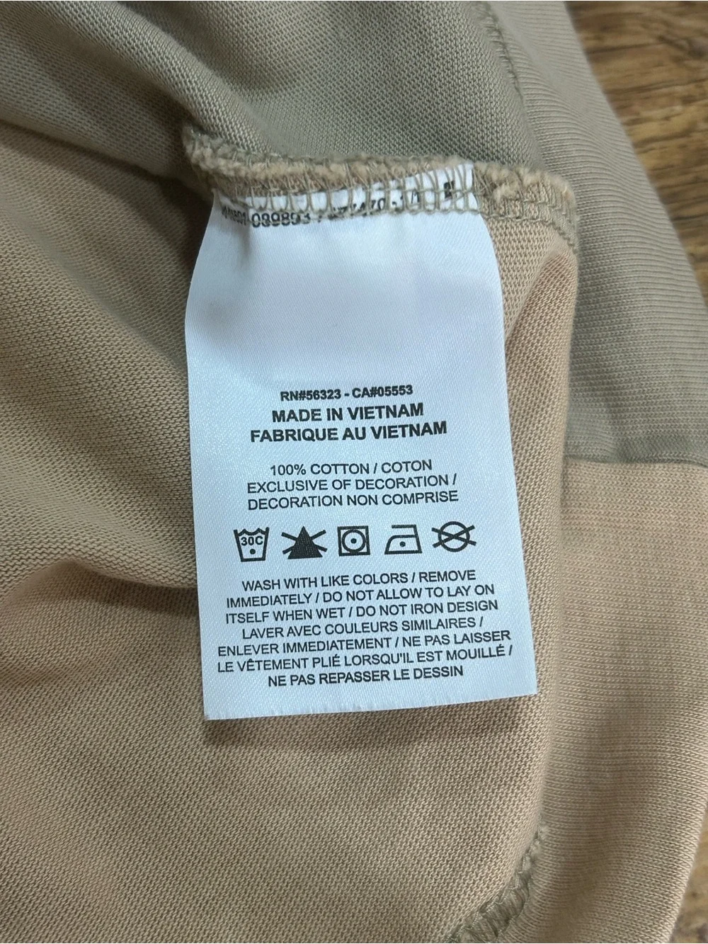 The Travis Scott Cactus Jack x Jordan T-Shirt in khaki